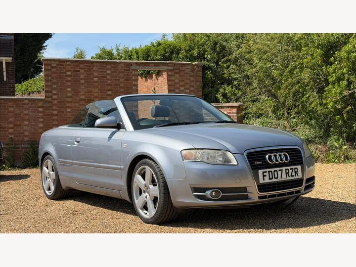 Audi A4 Cabriolet 1.8T S Line Multitronic 2dr Audi A4 Cabriolet 1.8T S Line Multitronic 2dr