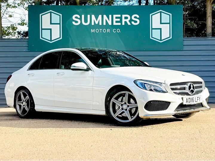 Mercedes-Benz C Class 2.0 C200 AMG Line (Premium Plus) 7G-Tronic+ Euro 6 (s/s) 4dr