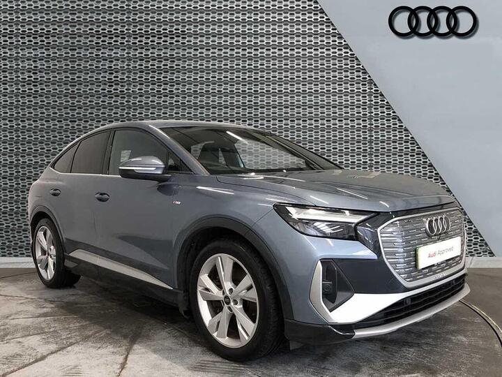 Audi Q4 E-tron Sportback 50 S Line Sportback Auto Quattro 5dr 82kWh Audi Q4 E-tron Sportback 50 S Line Sportback Auto Quattro 5dr 82kWh