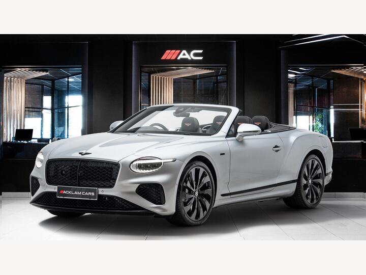 Bentley Continental 4.0 V8 High-Performance 25.9kWh GTC Black Edition Auto 4WD Euro 6 (s/s) 2dr