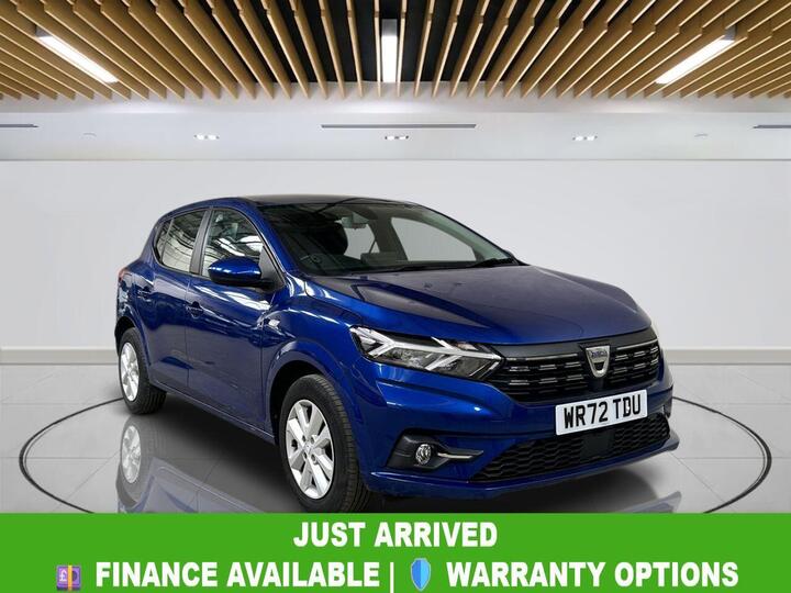 Dacia SANDERO 1.0 TCe Comfort Euro 6 (s/s) 5dr Dacia SANDERO 1.0 TCe Comfort Euro 6 (s/s) 5dr