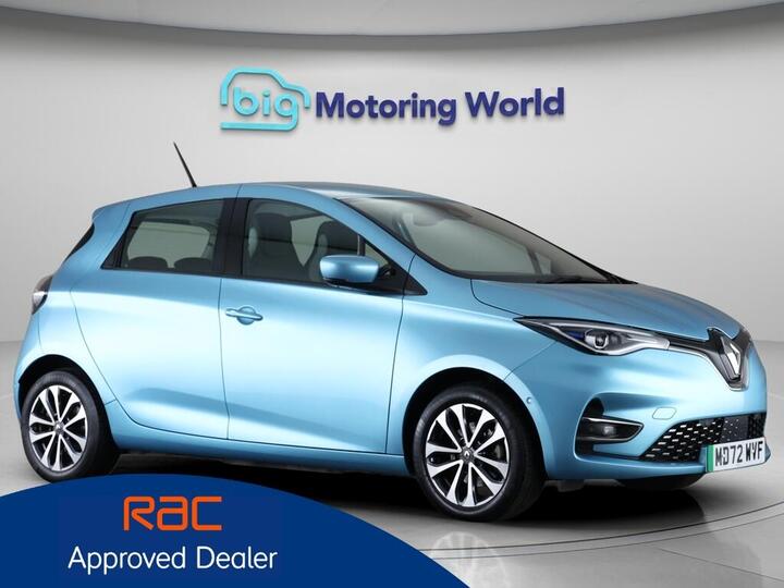 Renault Zoe R135 EV50 52kWh GT Auto 5dr (Rapid Charge)