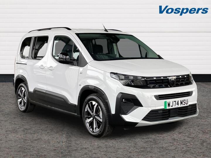 Peugeot Rifter 52kWh GT Standard MPV Auto 5dr (7.4kW Charger)