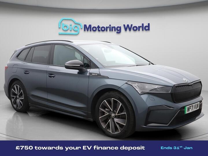 Skoda Enyaq 82kWh 80x SportLine Auto 4WD 5dr (DC125kW)
