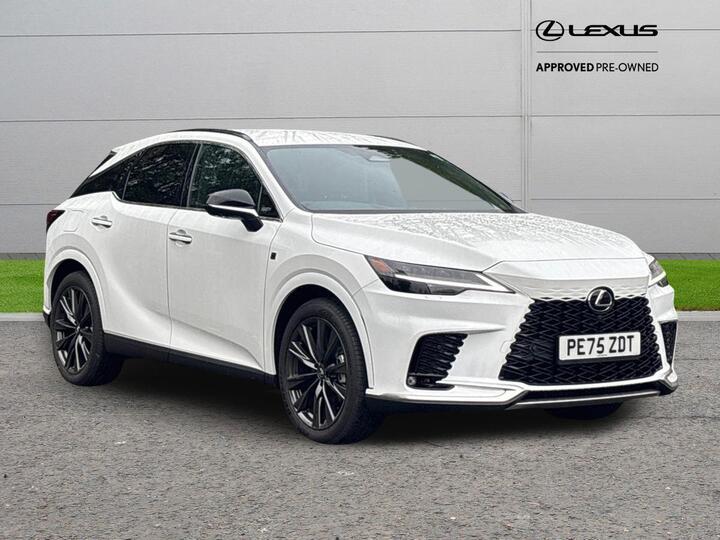 Lexus RX 2.5 450h+ 18.1kWh F Sport Design E-CVT 4WD Euro 6 (s/s) 5dr