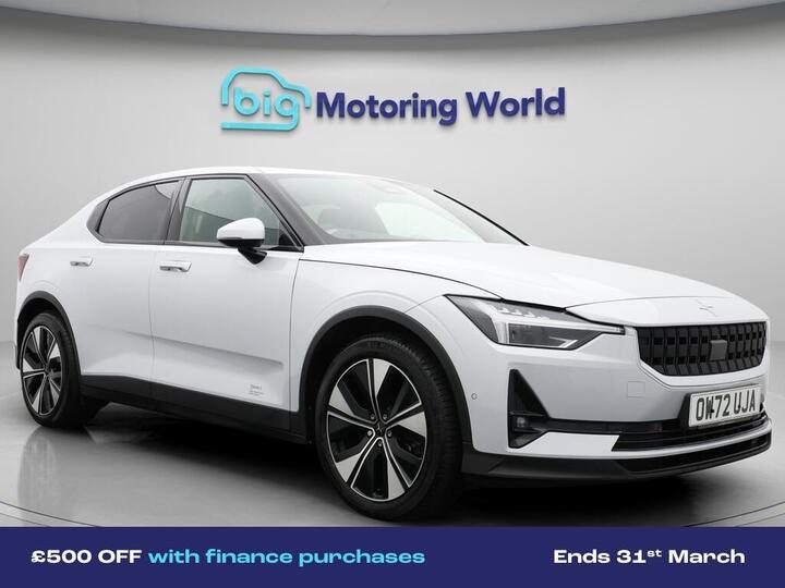 Polestar Polestar 2 Dual Motor 78kWh Long Range Fastback Auto 4WDE 5dr