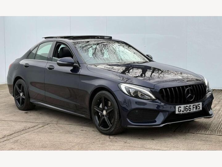 Mercedes-Benz C-CLASS 2.1 C220d AMG Line (Premium Plus) 7G-Tronic+ Euro 6 (s/s) 4dr
