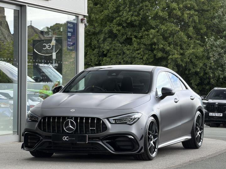 Mercedes-Benz CLA 2.0 CLA45 AMG S Plus Coupe 8G-DCT 4MATIC+ Euro 6 (s/s) 4dr Mercedes-Benz CLA 2.0 CLA45 AMG S Plus Coupe 8G-DCT 4MATIC+ Euro 6 (s/s) 4dr