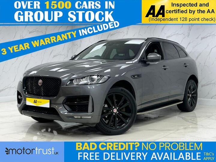 Jaguar F-PACE 2.0 D180 R-Sport Auto AWD Euro 6 (s/s) 5dr Jaguar F-PACE 2.0 D180 R-Sport Auto AWD Euro 6 (s/s) 5dr