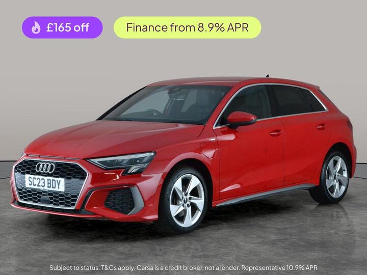 Audi A3 1.4 TFSIe 40 S Line Sportback S Tronic Euro 6 (s/s) 5dr 13kWh