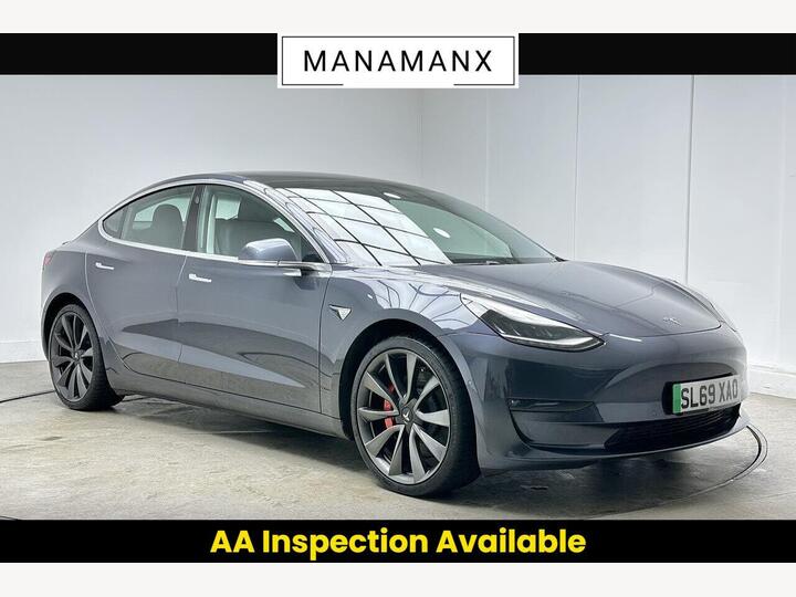 Tesla Model 3 (Dual Motor) Performance Auto 4WDE 4dr (Performance Upgrade)