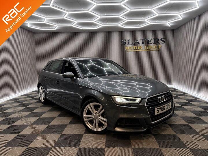 Audi A3 2.0 TDI S Line Sportback S Tronic Auto 6Spd Euro 6 (s/s) 5dr