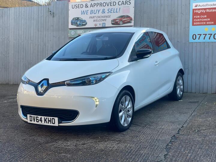 Renault Zoe 22kWh Dynamique Intens Auto 5dr (Battery Lease)