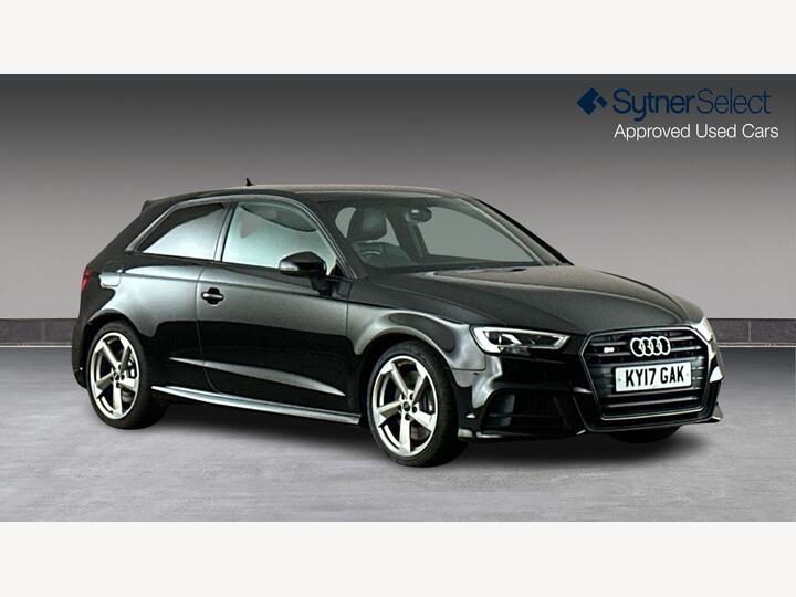 Audi S3 2.0 TFSI Black Edition S Tronic Quattro Euro 6 (s/s) 3dr