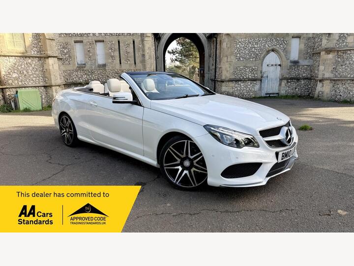 Mercedes-Benz E Class 2.1 E220 BlueTEC AMG Line Cabriolet G-Tronic+ Euro 6 (s/s) 2dr