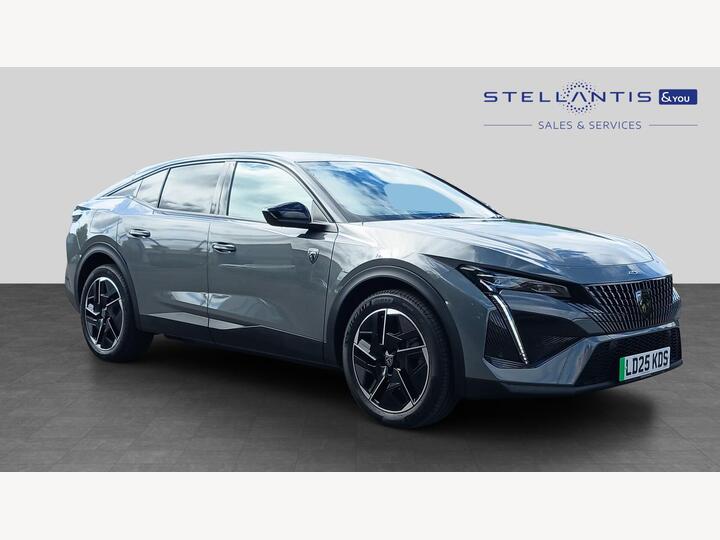Peugeot E-408 58kWh GT Fastback Auto 5dr Peugeot E-408 58kWh GT Fastback Auto 5dr