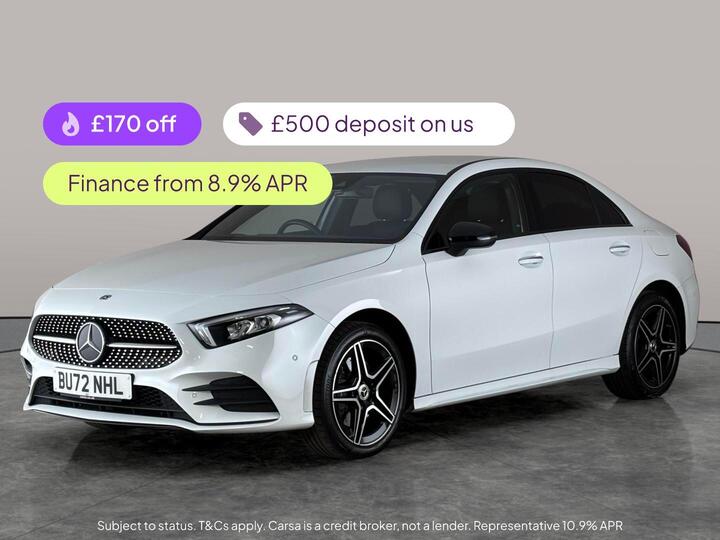 Mercedes-Benz A Class 1.3 A250e 15.6kWh AMG Line (Premium) 8G-DCT Euro 6 (s/s) 4dr