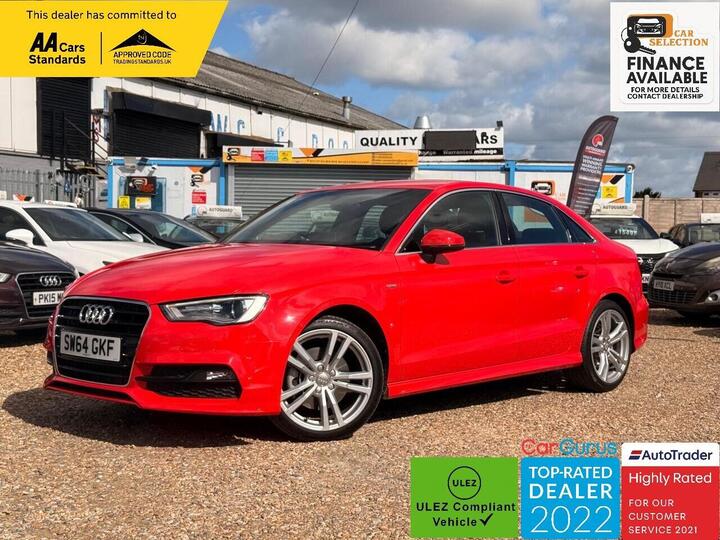 Audi A3 1.8 TFSI S Line S Tronic Euro 6 (s/s) 4dr