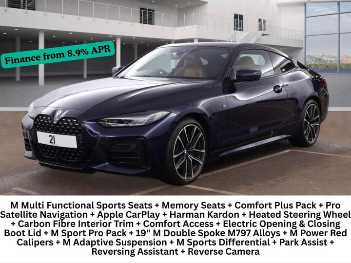 BMW 4 Series 3.0 M440i MHT Auto XDrive Euro 6 (s/s) 2dr