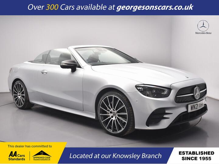Mercedes-Benz E CLASS 2.0 E220d AMG Line Night Edition (Premium Plus) Cabriolet G-Tronic+ Euro 6 (s/s) 2dr