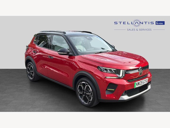 Citroen E-C3 Standard Range 44kWh MAX Auto 5dr (11kW Charger)