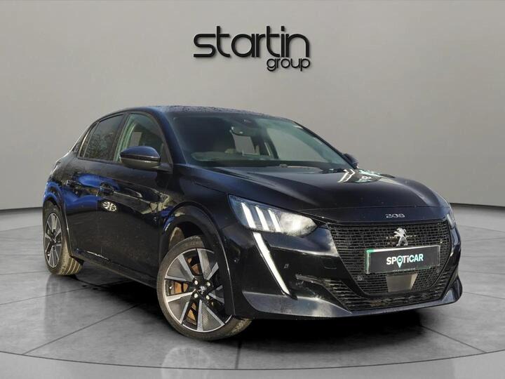 Peugeot E-208 50kWh GT Auto 5dr (7kW Charger)