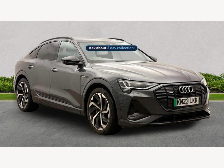 Audi E-TRON 55 Black Edition Sportback Auto Quattro 5dr 95kWh (11kW Charger)
