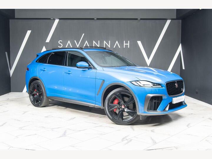 Jaguar F-PACE 5.0 P550 V8 SVR Quickshift AWD Euro 6 (s/s) 5dr
