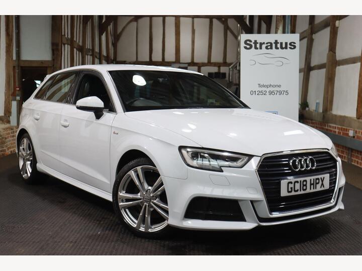 Audi A3 2.0 TFSI S Line Sportback Euro 6 (s/s) 5dr