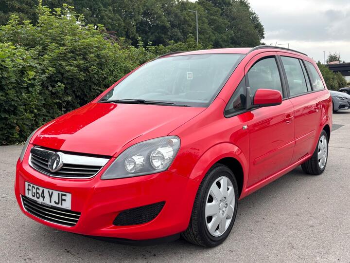 Vauxhall Zafira 1.8 16V Exclusiv Euro 5 5dr
