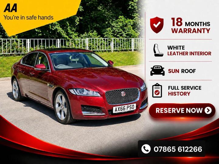 Jaguar XF 2.0d Portfolio Auto Euro 6 (s/s) 4dr