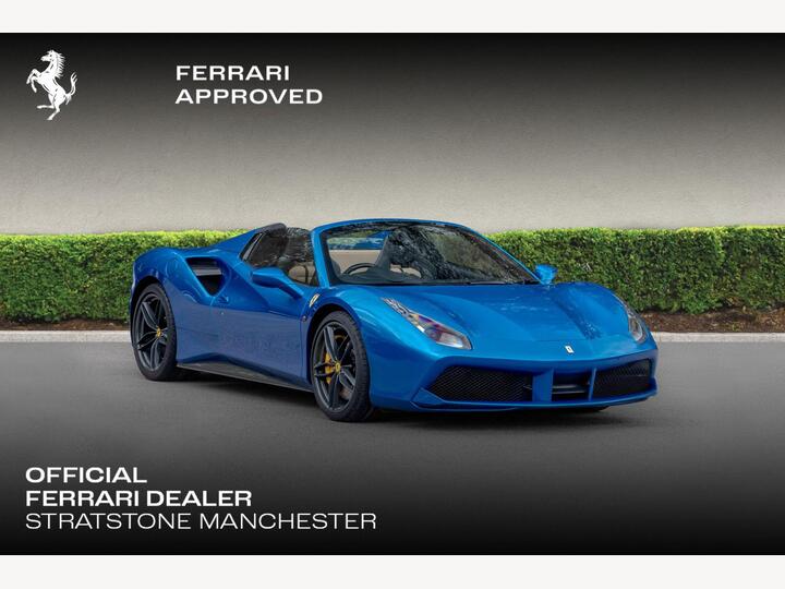Ferrari 488 3.9T V8 Spider F1 DCT Euro 6 (s/s) 2dr