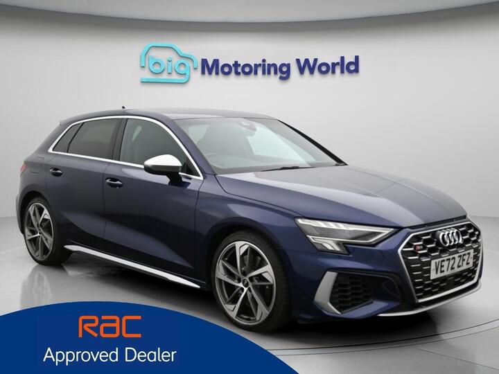 Audi S3 2.0 TFSI Sportback S Tronic Quattro Euro 6 (s/s) 5dr