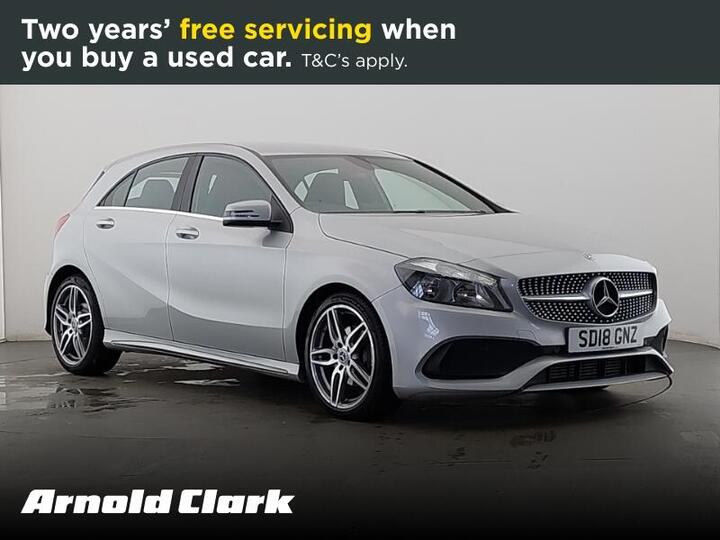 Mercedes-Benz A Class 1.5 A180d AMG Line 7G-DCT Euro 6 (s/s) 5dr Mercedes-Benz A Class 1.5 A180d AMG Line 7G-DCT Euro 6 (s/s) 5dr