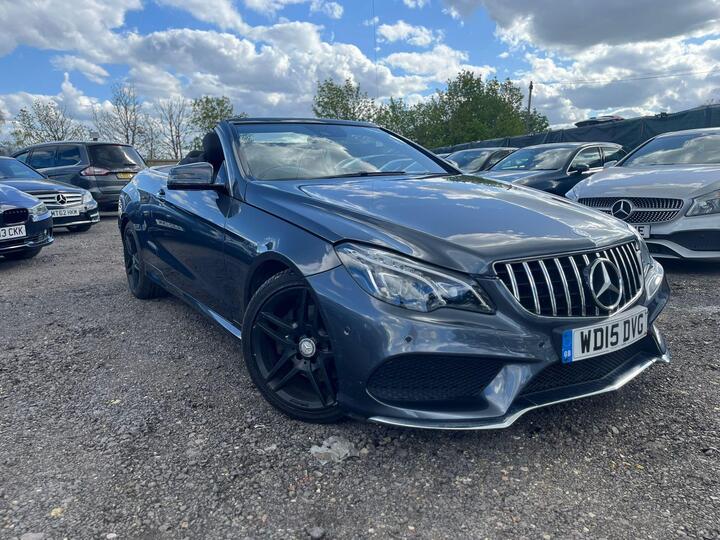 Mercedes-Benz E Class 3.0 E350d V6 BlueTEC AMG Line Cabriolet G-Tronic+ Euro 6 (s/s) 2dr Mercedes-Benz E Class 3.0 E350d V6 BlueTEC AMG Line Cabriolet G-Tronic+ Euro 6 (s/s) 2dr