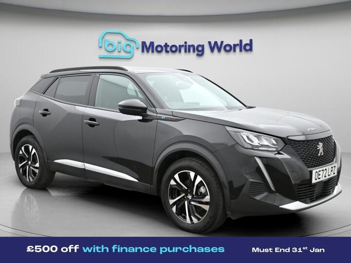 Peugeot E-2008 50kWh Allure Premium + Auto 5dr (7kW Charger) Peugeot E-2008 50kWh Allure Premium + Auto 5dr (7kW Charger)