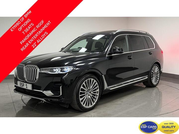 BMW X7 3.0 30d Auto XDrive Euro 6 (s/s) 5dr