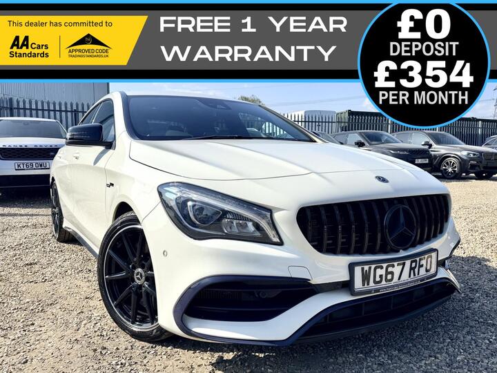 Mercedes-Benz CLA 2.0 CLA45 AMG Coupe SpdS DCT 4MATIC Euro 6 (s/s) 4dr
