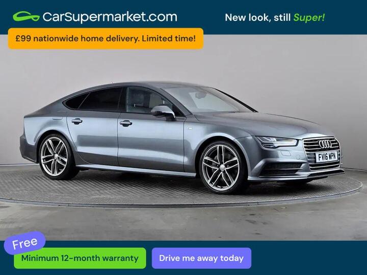 Audi A7 3.0 TDI V6 Black Edition Sportback S Tronic Quattro Euro 6 (s/s) 5dr