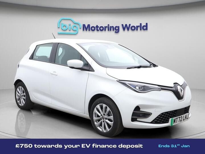 Renault Zoe R135 EV50 52kWh S Edition Auto 5dr (Rapid Charge)