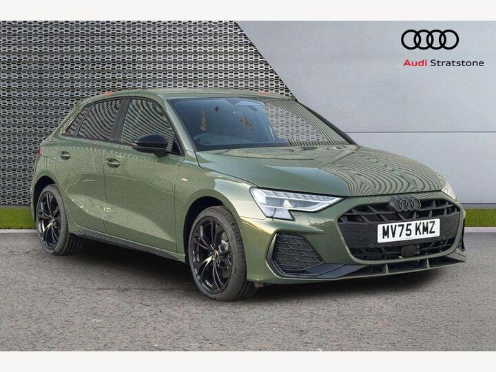 Audi A3 1.5 TFSIe Black Edition Sportback S Tronic Euro 6 (s/s) 5dr 17.9kWh