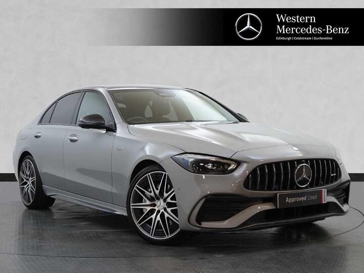 Mercedes-Benz C-Class Saloon 2.0 C43 MHEV AMG Night Edition (Premium Plus) G-Tronic+ 4MATIC Euro 6 (s/s) 4dr
