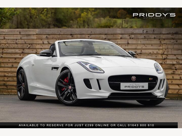 Jaguar F-TYPE 3.0 V6 S Auto Euro 6 (s/s) 2dr Jaguar F-TYPE 3.0 V6 S Auto Euro 6 (s/s) 2dr