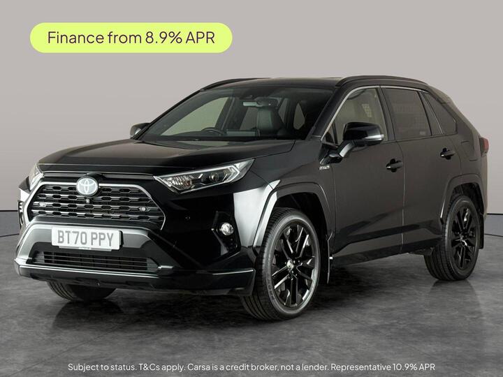 Toyota RAV4 2.5 VVT-h Black Edition CVT Euro 6 (s/s) 5dr
