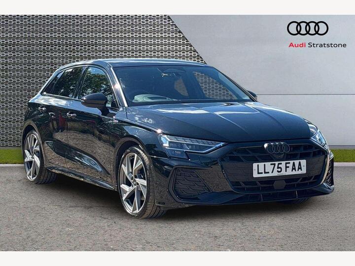 Audi A3 1.5 TFSI Black Edition Sportback S Tronic Euro 6 (s/s) 5dr