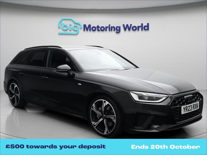 Audi A4 Avant 2.0 TFSI 40 Black Edition S Tronic Euro 6 (s/s) 5dr