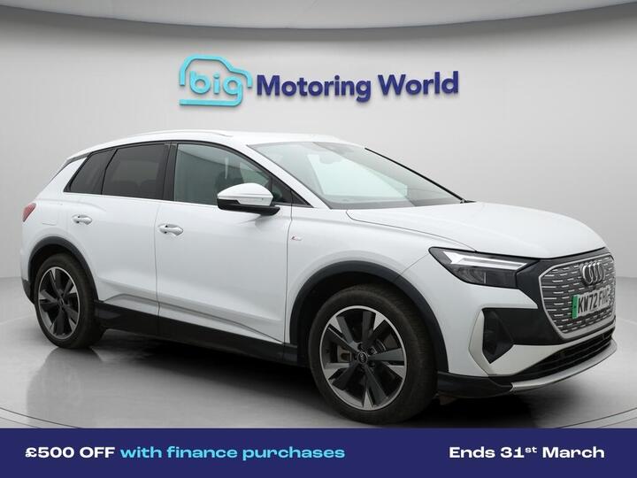Audi Q4 E-tron 40 S Line Auto 5dr 82kWh