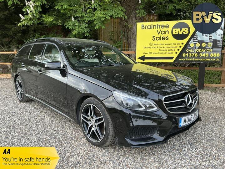 Mercedes-Benz E-CLASS 3.0 E350 V6 BlueTEC AMG Night Edition (Premium) G-Tronic+ Euro 6 (s/s) 5dr Mercedes-Benz E-CLASS 3.0 E350 V6 BlueTEC AMG Night Edition (Premium) G-Tronic+ Euro 6 (s/s) 5dr
