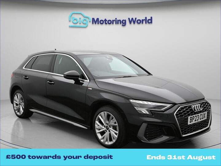 Audi A3 1.4 TFSIe 40 S Line Sportback S Tronic Euro 6 (s/s) 5dr 13kWh