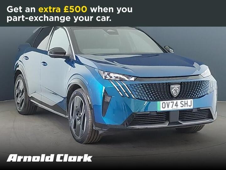 Peugeot E-3008 73kWh GT Auto 5dr